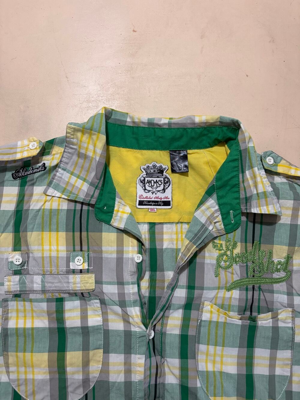 Y2K button up shirt